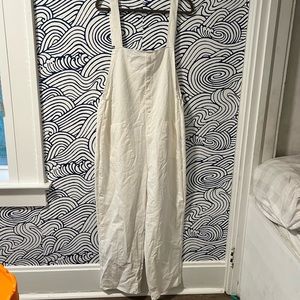White overalls